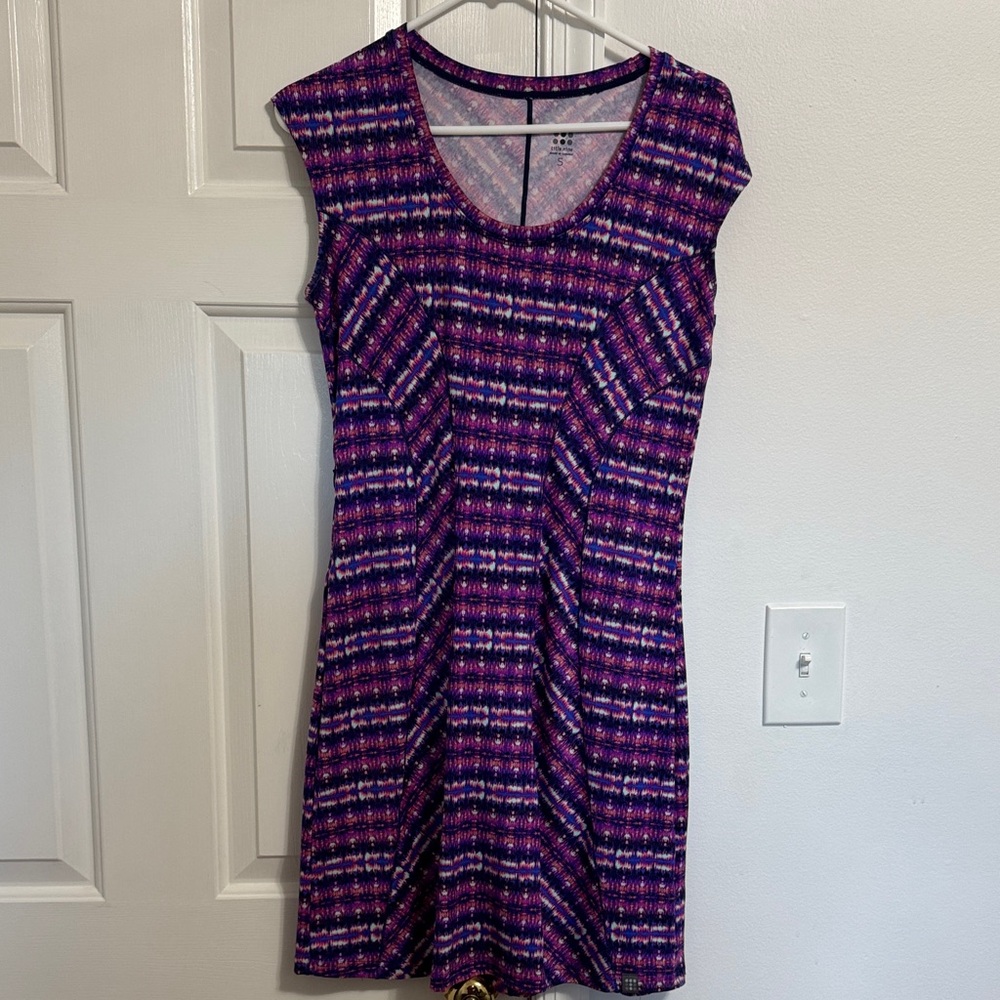 Title Nine Vibrant Purple and Pink Mini Dress